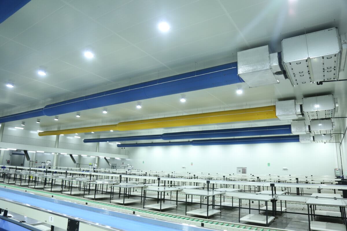 Square Fabric Duct